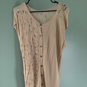 Tan Layering Sweater - Forever 21